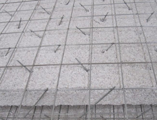 BWG14 To BWG24 4x4 Welded Wire Mesh Panels For Walls 3D EPS Panels Antirust