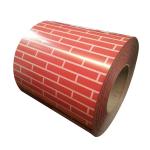 Red Coated PPGL Galvanized Steel Coil 1050mm Zinc Coating