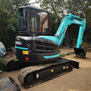 China Used Kobelco SK55 Excavator 5 Ton Mini Excavator in Shanghai Operating Weight 5290KG wholesale