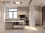 Modern Elegance U Shaped Stainless Steel Kitchen Cabinet With Seamless