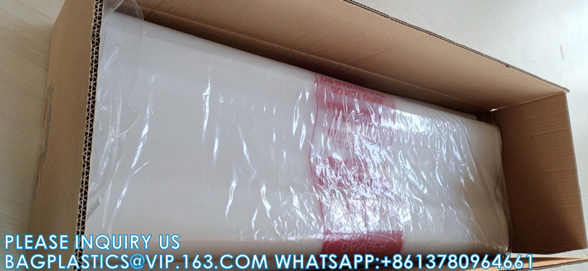 33 Gal. Asbestos 6 Mil Bag Disposable Burial Bags, Asbestos Disposal Bags Protection Bag, tuff storage bags