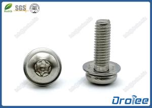 China Torx Pan Head SEMS Machine Screws w/ Flat Washer, Stainless Steel 18-8 wholesale