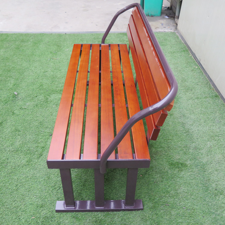 Wooden Seating Customized Park Bench Public Wood Bench