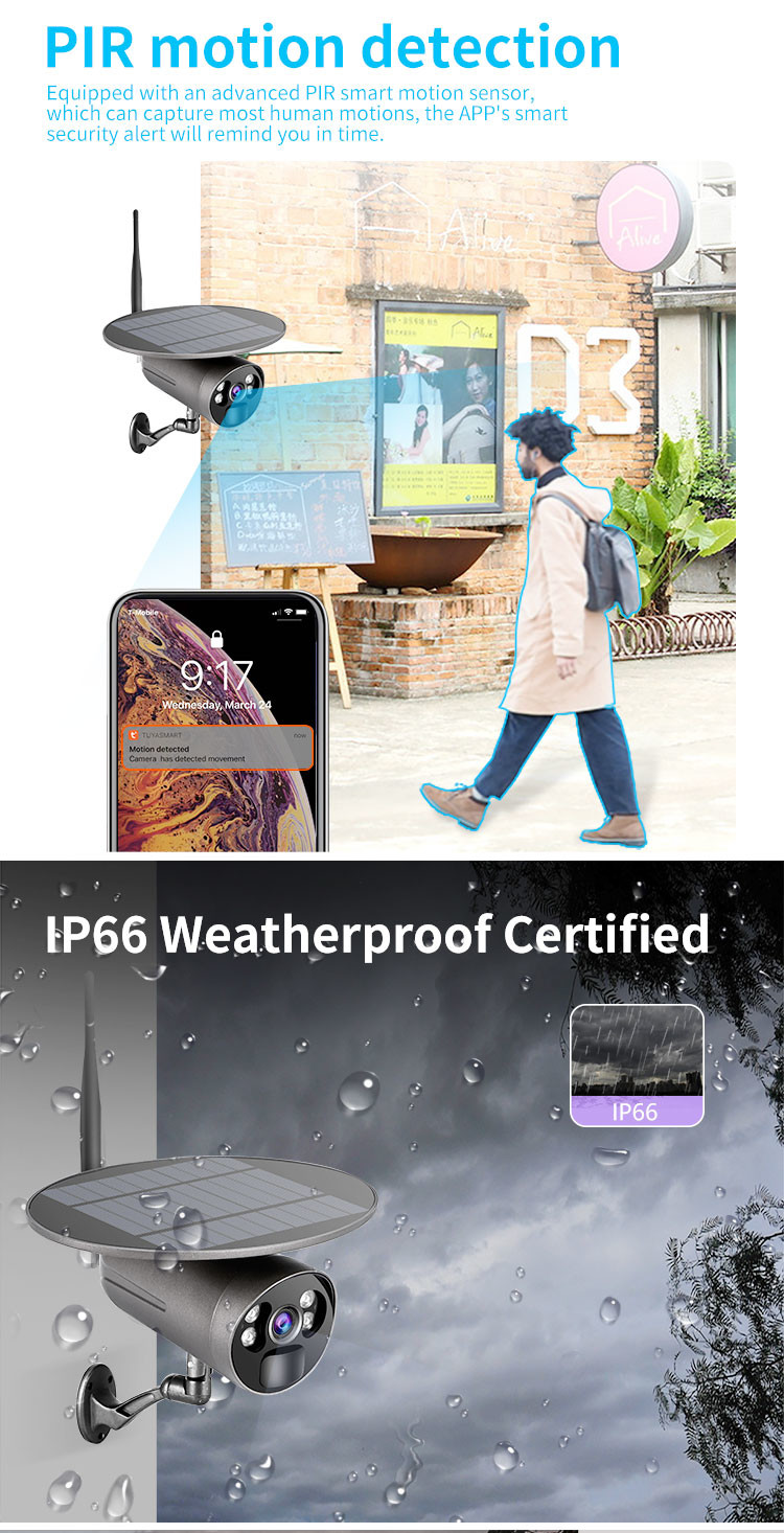 1080P CMOS 1080P Tuya 4G Dome Camera