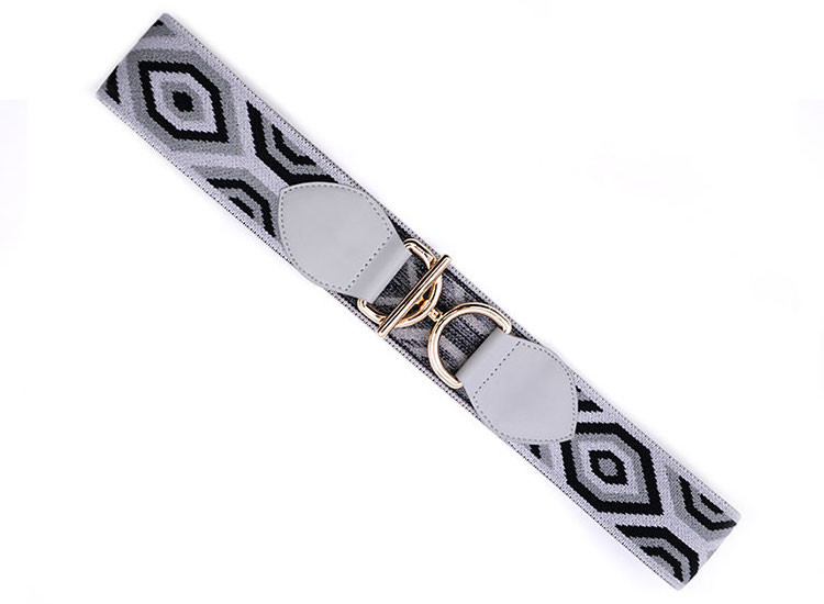 Lady Dress Fabric Woven Belt
