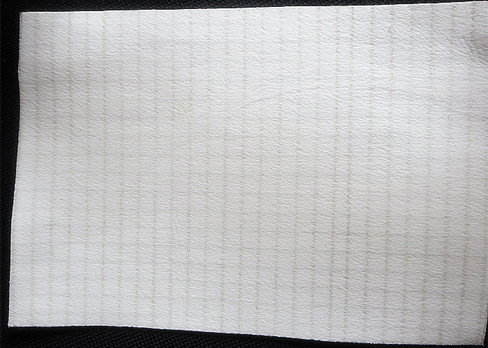 Medium Temperature Air Filter Dacron / Polyester Felt Fabric with Fiberglass Scrim 150 - 170 Degree ISO Supplier
