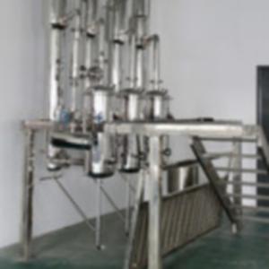 China 100 - 1000L/H Stainless Steel 316 / 304 Vacuum Evaporator For Industrial Use wholesale
