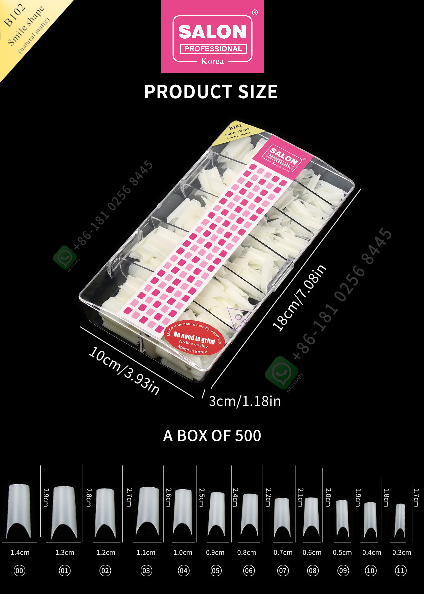 Fake Nails Handmade Soft Gels Press On Nails Wholesale Price 12 Sizes