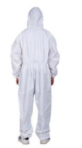 China White Disposable Coveralls Clothing Comfortable Anti Droplet Transmission wholesale