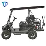 40km/H 4 Seat Lifted Golf Cart Ground Clearance 110mm 5KW