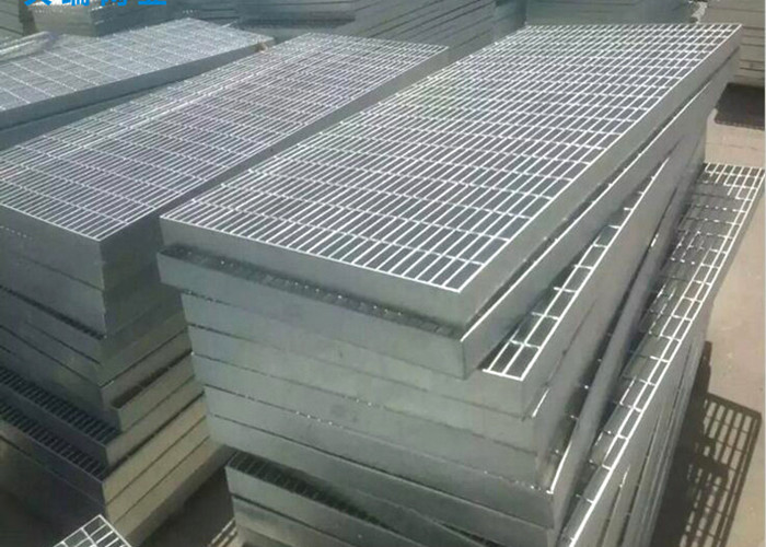 Anti Skid Floor Forge Walkway Galvanised Steel Grating Q235 Steel
