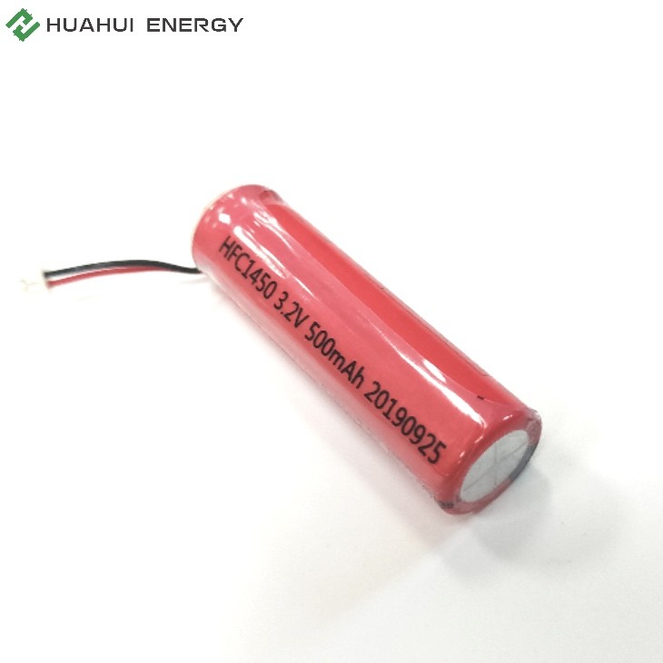 3.2Volt Explosion Proof Battery , HFC1450 500mAh Li Fe Lithium Ion Battery