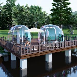 China Fire Resistance Bubble Tent Hotel Geodesic See Through Dome Tent wholesale