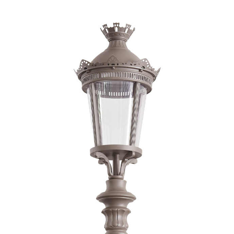 Waterproof Modern Poles Led Garden Light for European Antique Garden Decoration 9.5kg