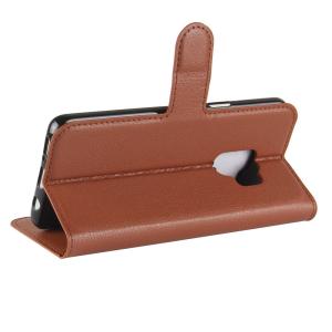 China 2018 Litchi Pattern Flip PU Leather Holder Stand Card Slot Cellphone Case Wallet for Samsung Galaxy S9 wholesale