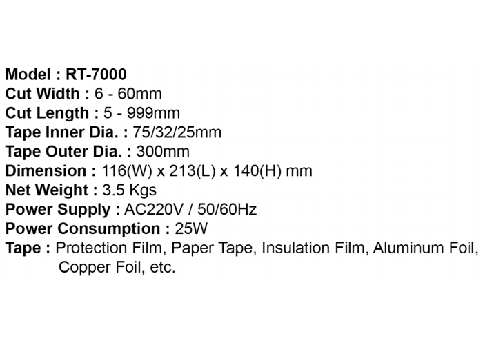 RT-7000 Programmable Tape Dispenser image 2