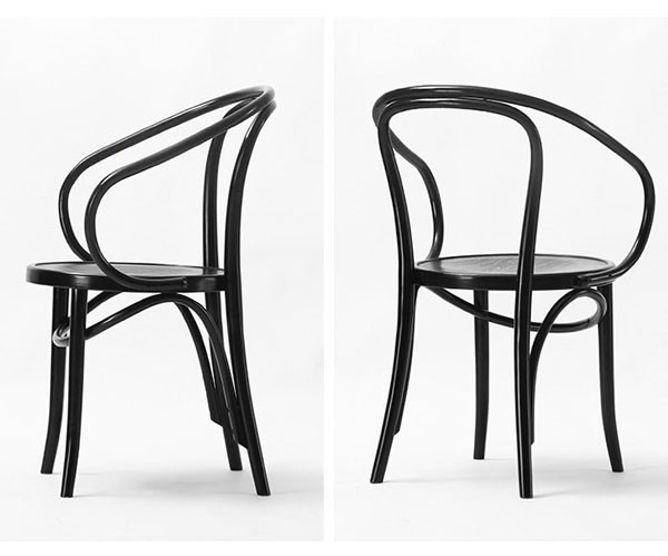 Beech Thonet Bent Wood Chairs Backrest Hotel Restaurant