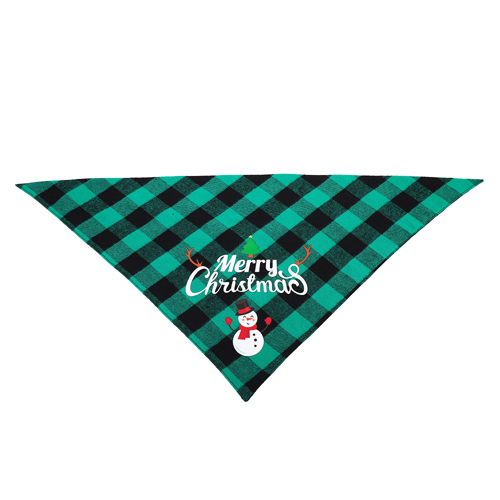 Polyester Pattern Personalized Pet Bandana Triangle Dog Cooling Bandana