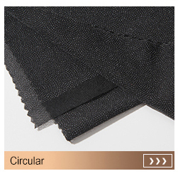 16-100gsm Non Woven Interlining Fabric Fusible Single dot For GAOXIN