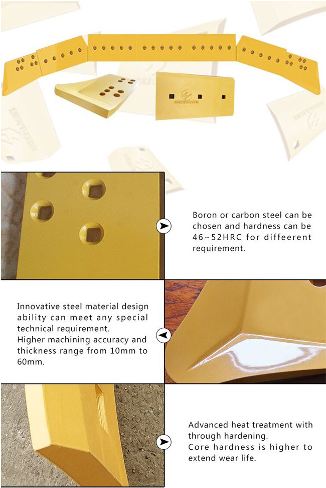 Highly Durable Grader Blades and Side Cutters for Heavy Equipment and Mining Machinery