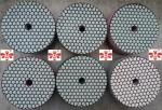 Dry Diamond Polishing Pads Granite , Concrete Quartz Stone Diamond Sanding Discs