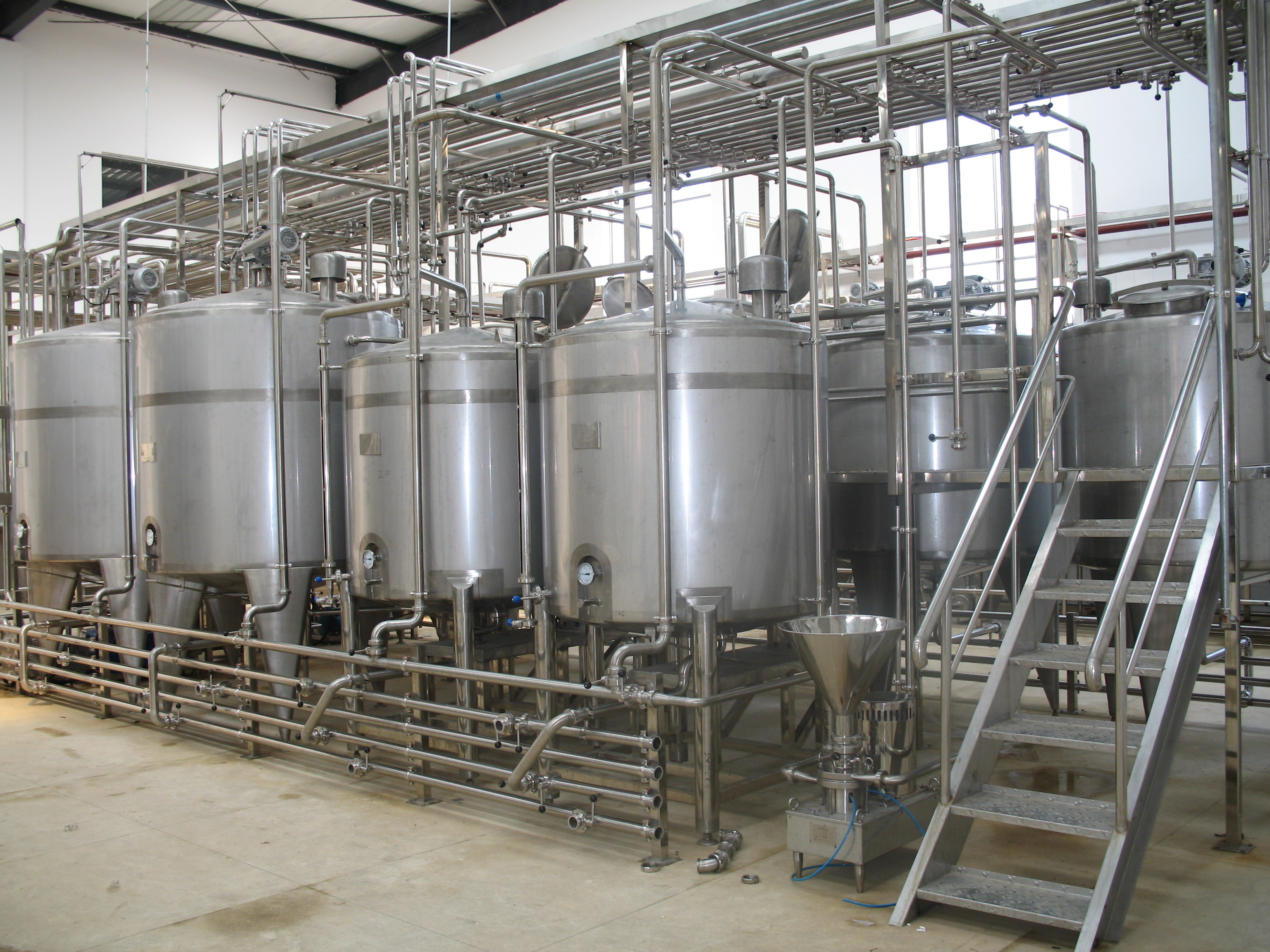 High Cost Performance Customized Flavored Milk Production Plant Complete Banana/Vanilla Milk Processing Line Milk Machine With PLC