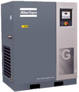 China 55kw G Series , Rotary Oil Injected Atlas Screw Air Compressors G55 wholesale