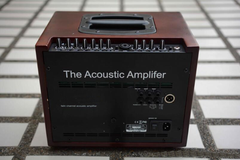 Custom Grand 60watt Acoustic Guitar Combo Amplifier with Effects in Black Color Ger Compact T60 Style