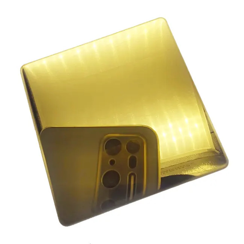 3.0mm Gold Color Stainless Steel Sheet Inox Mirror Finished Gold Stainless Steel Plate 304