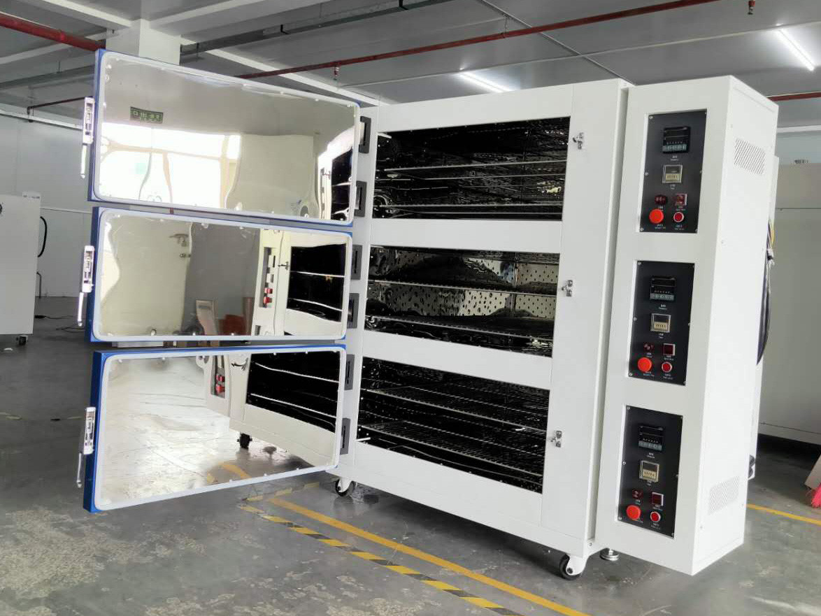 LIYI 3 Chamber Combined Electric Drying Oven Separate Control Laboratory Hot Air Oven