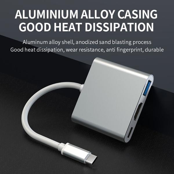 OEM/ODM 3 In 1 USB Hub Portable 3-In-1 Hub