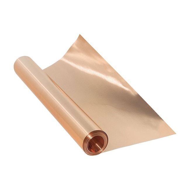 Double treated 100mm-1000mm Copper Foil For Printed Circuit Boards
