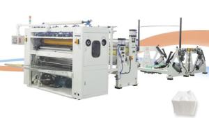 China High Speed Economical V Folded Facial Tissue Folding Machine wholesale