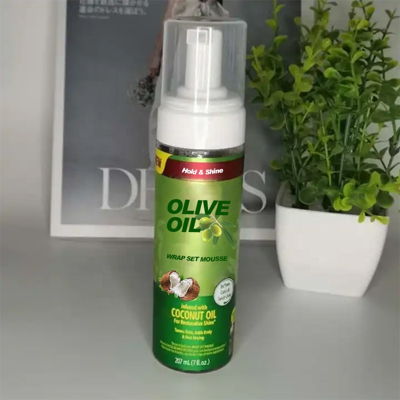 Molding Shaping Unisex Styling Mousse For Curly Hair All Ages Strong Hold