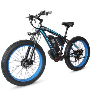 China KETELES Dual Motor Fat Tire Electric Bike Ebike 55km Pedal Assist wholesale