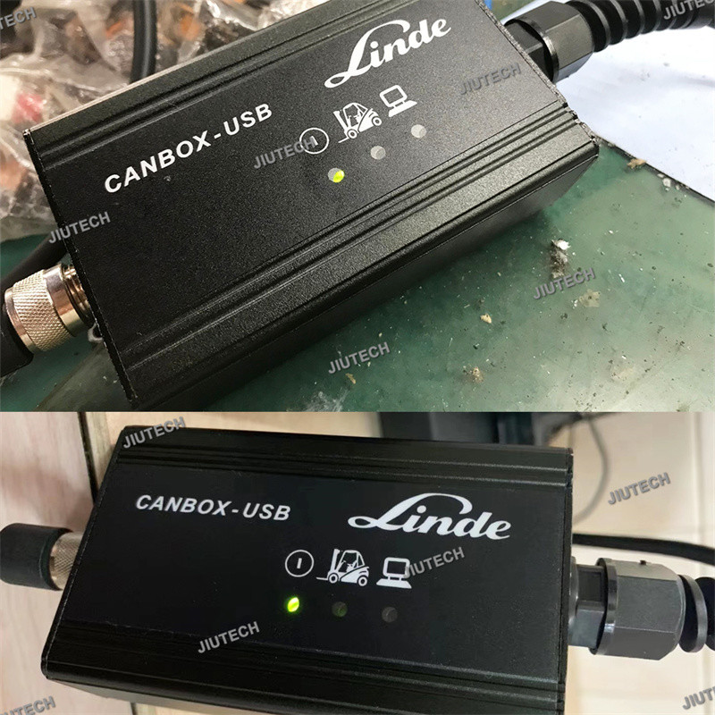Forklift diagnosis scanner for linde canbox doctor with FZ G1 tablet linde pathfinder diagnostic software Linde forklift