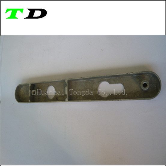 High quality China Alu alloy door handle die casting part with blank surface