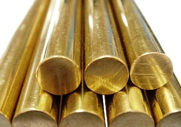 Copper Solid Round Bar / Copper Round Bar Dia 10 - 100mm C11000 C10200