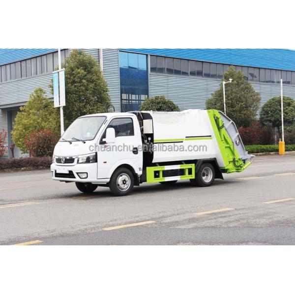 Dongfeng Compression Truck Diesel Fuel Type Euro 4 Emission Standard Perfect for Underground Garages