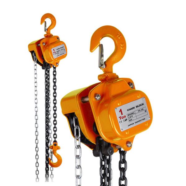 Quality CE 1000kg 2000kg Aluminium Alloy Manual Chain Hoist for sale