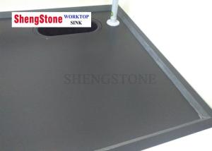 China Durable Lab Fume Hood Accessories , White Plenolic / Epoxy Resin Worktop wholesale