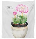 Hanging Pink Display Advertising Flags For Businesses
