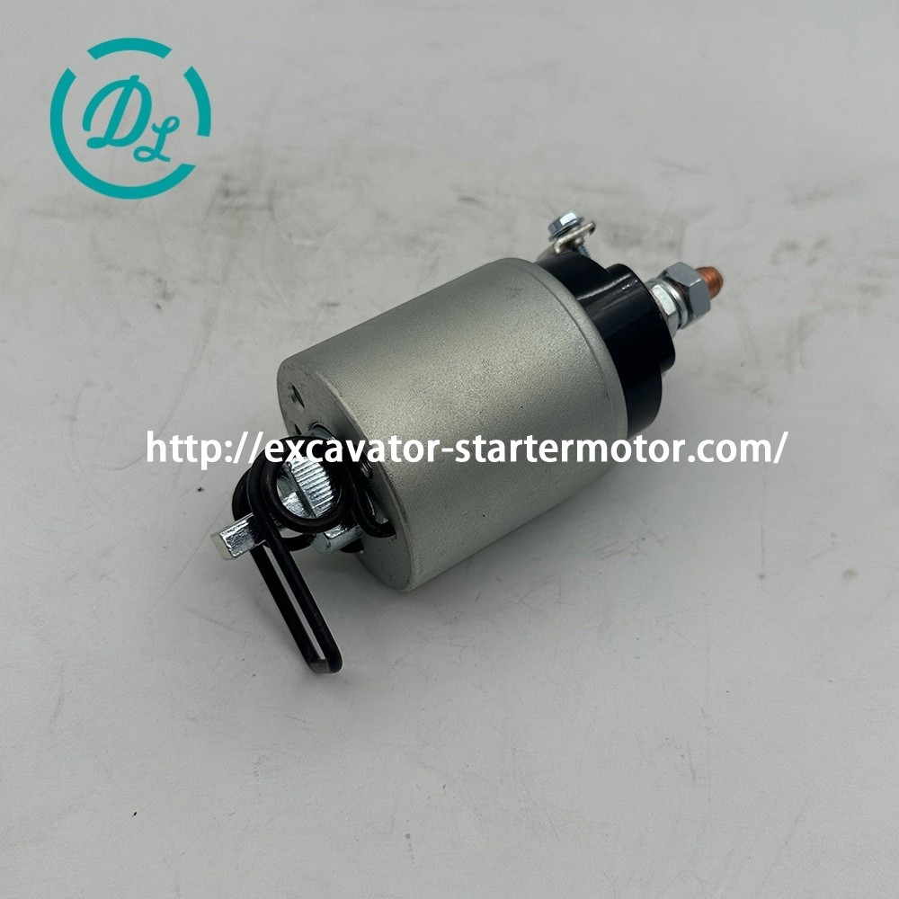 4JB1 Engine Starter Solenoid 1326 1336 1327 Excavator Spare Parts