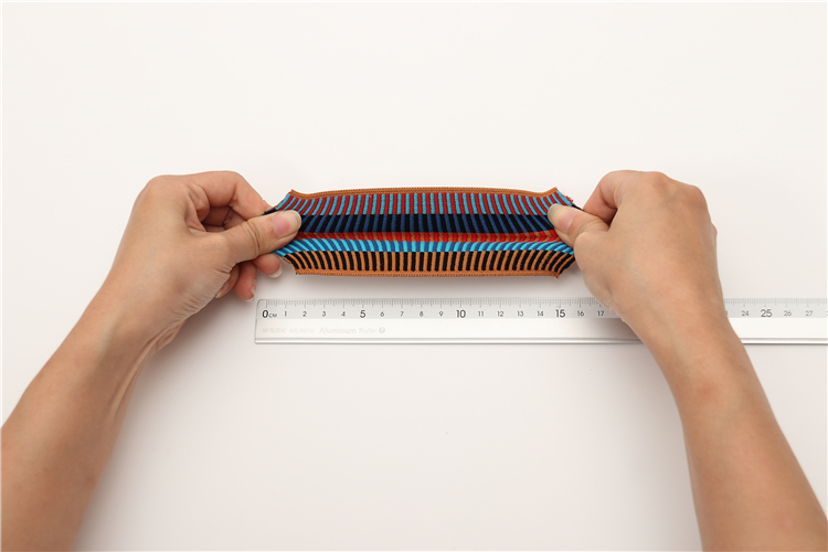 Custom logo Nylon/Polyester Woven Knitted Jacquard Ribbon Soft Elastic Band webbing For Underwear Boxer Waist band Belt