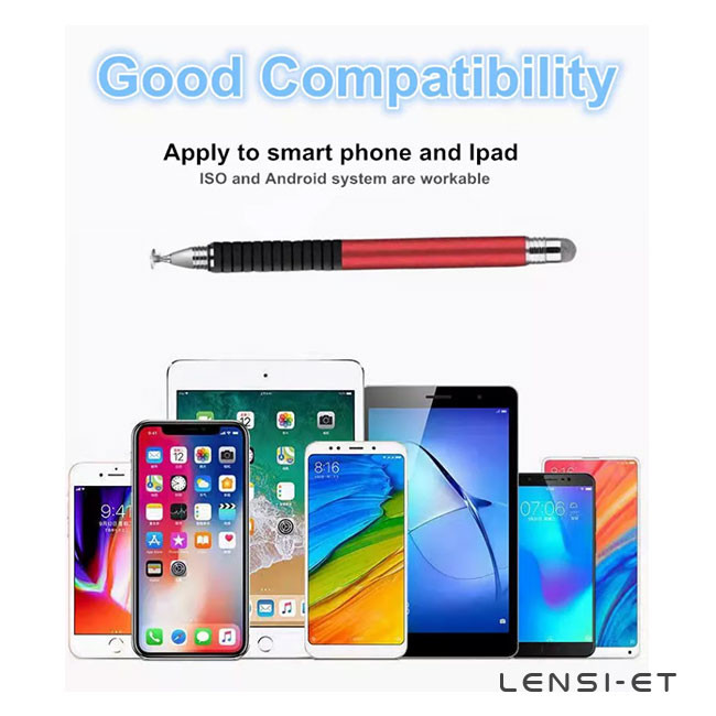 2 In 1 Passive Stylus Pen Write Universal Touchscreen Stylus