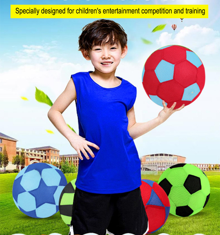 Soft Inflatable Ball with Mesh Cover Addition to Beach Play BM-1
