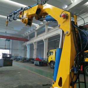 China Hydraulic 6M Folding Boom 2T Offshore Marine Cranes wholesale