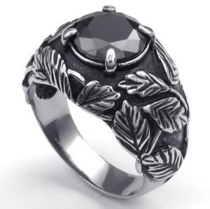 China Tagor Jewelry Super Fashion 316L Stainless Steel Casting Ring PXR198 wholesale