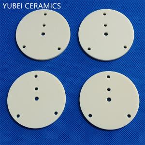 China 29W/mK 500mm Alumina Ceramic Plates round Industrial Ceramic Products wholesale