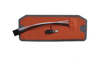 China 150 Degree Silicone Medical Device Heaters 12v , 250C Silicone Heater Pad wholesale
